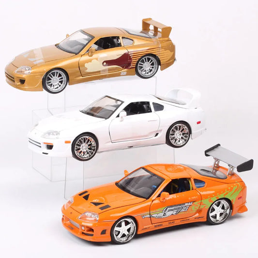 1/24 Jada Scale Brian's The TOYOTA SUPRA Celica 1995 Diecast & Vehicles Metal Race Replicas FF Furious Model Toy Car Collectible